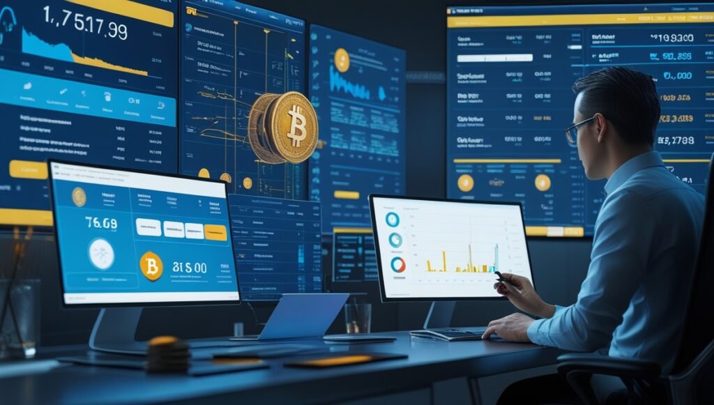 Professional_cryptocurrency_tax_reporting_workspace_modern_financial_dashboard